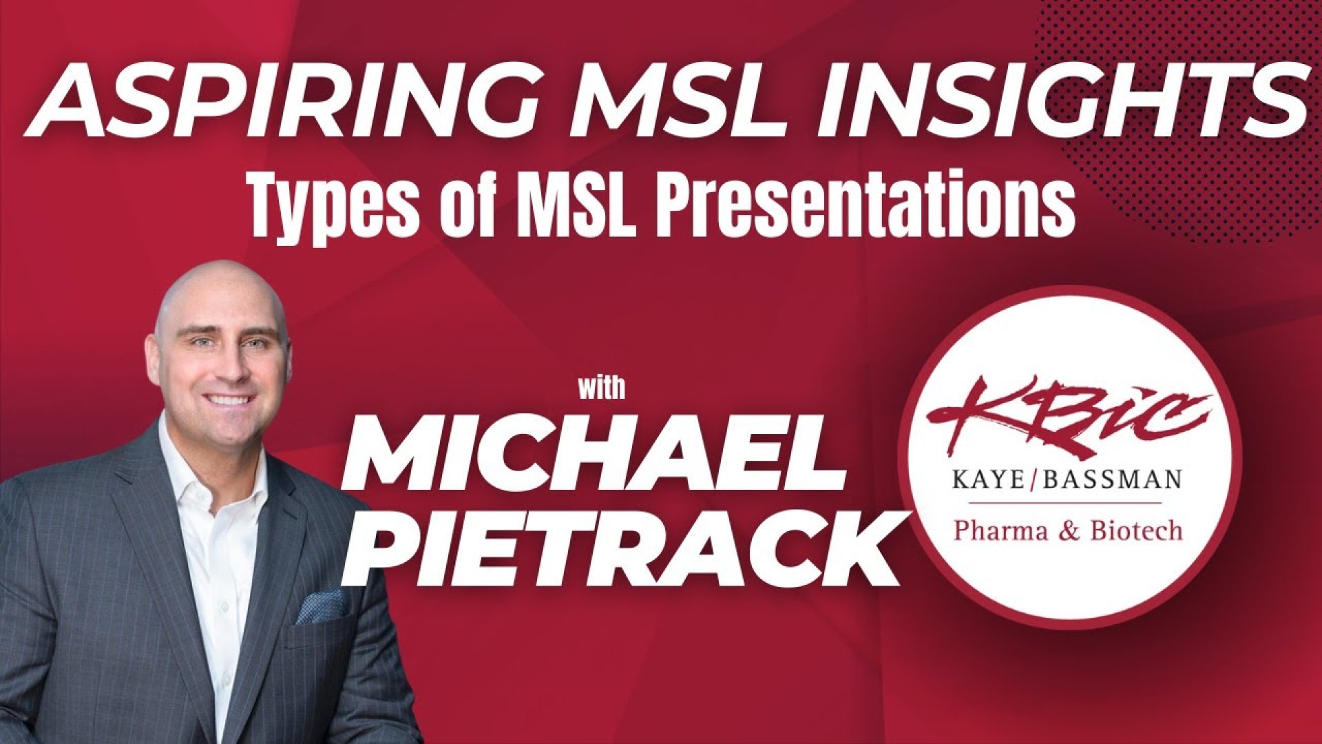 Aspiring MSL Insight: What Types of MSL Presentations are Acceptable in a Final Interview?
