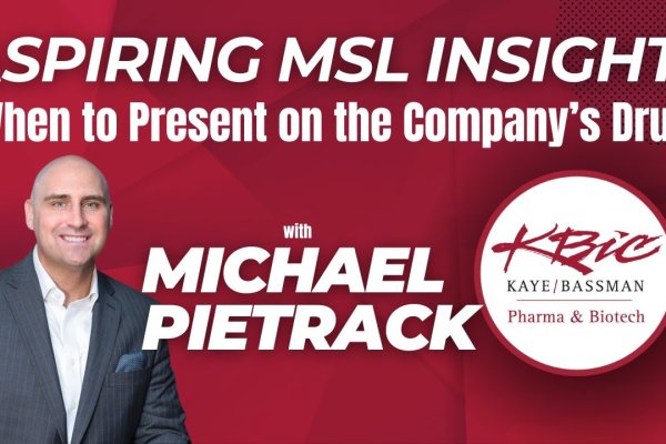 Aspiring MSL Insight: When to Present on the Interviewing Company's Product